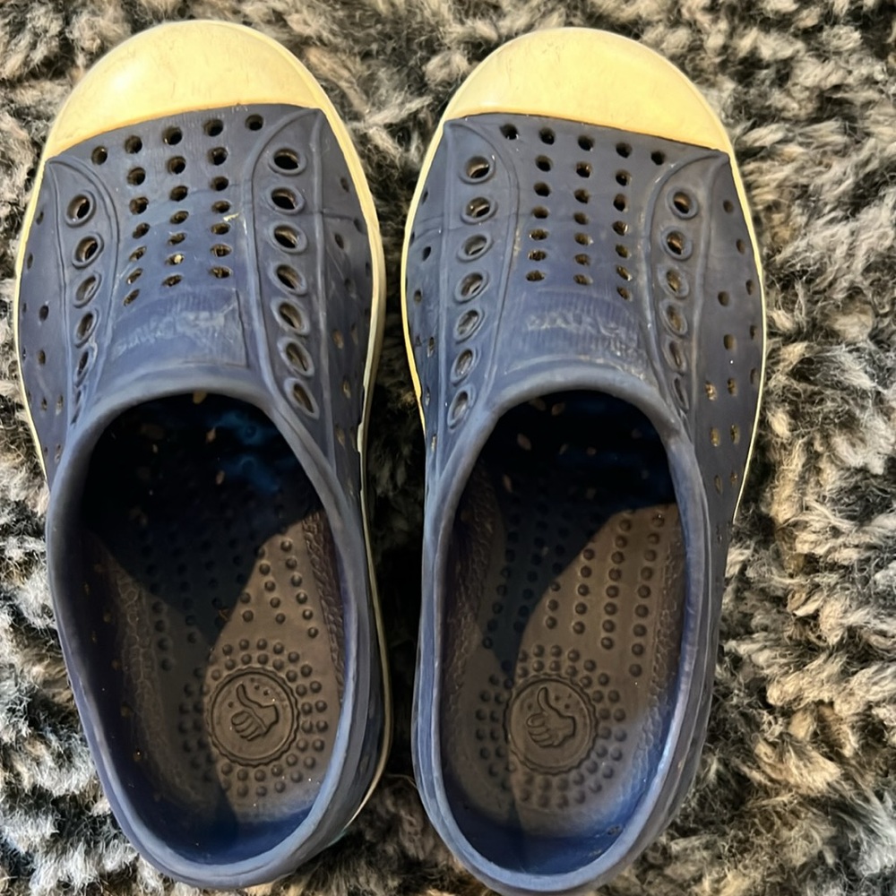 Navy blue Native shoes Toddler 8 - Picture 5 of 5